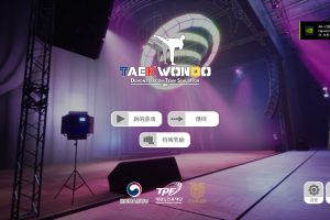 跆拳道虚拟示范团