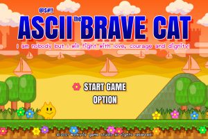 字符勇敢猫咪Ascii/Ascii the Brave Cat