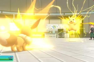 口袋妖怪Letsgo皮卡丘伊布