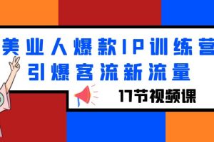 美业人必修课：抖音流量营销实战全攻略视频教程（17节视频课）