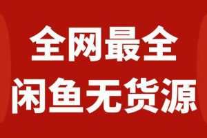 闲鱼无货源运营进阶指南：从0到1开店盈利，月入3w+的实操教程2.0