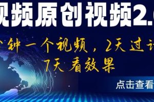 中视频2.0课程，轻松创作原创视频，迅速提升视频技巧